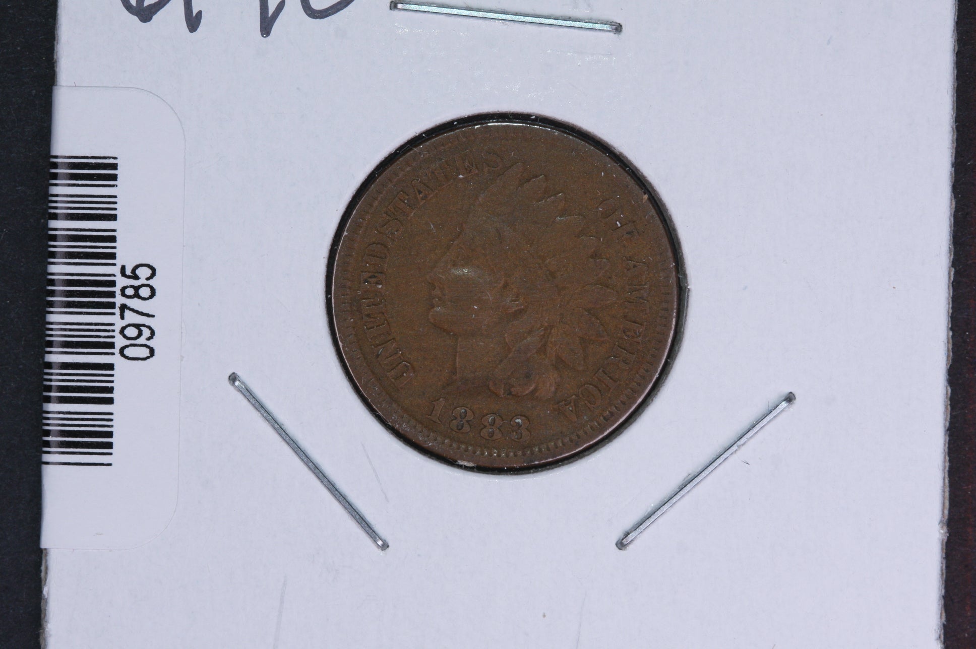 1883 Indian Head Small Cent. Affordable Collectible Coin. Store # 09785