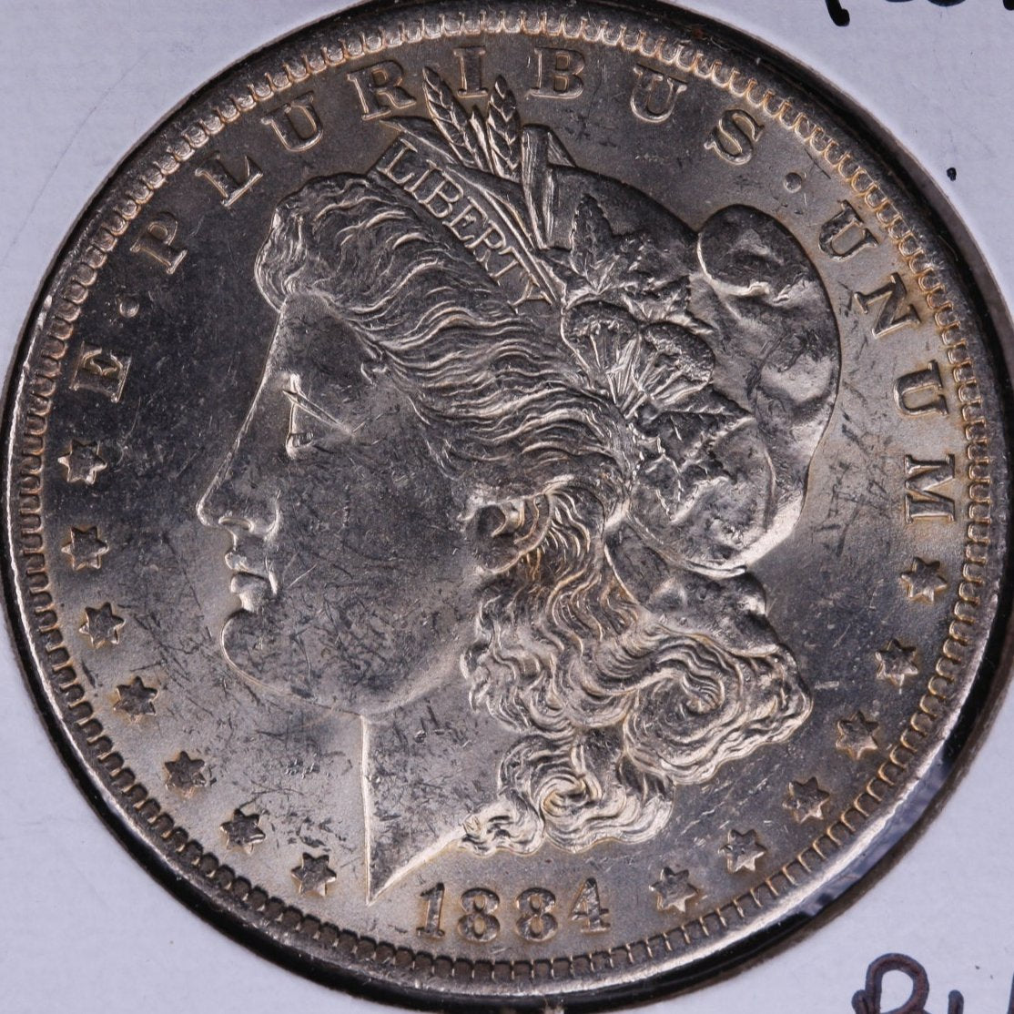 1884-O Morgan Silver Dollar, Gem Mint State Uncirculated Coin, Store #DR0033