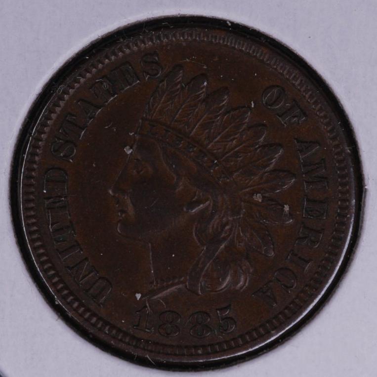 1885 Indian Head Small Cent. Affordable Collectible Coin. Store # 09795