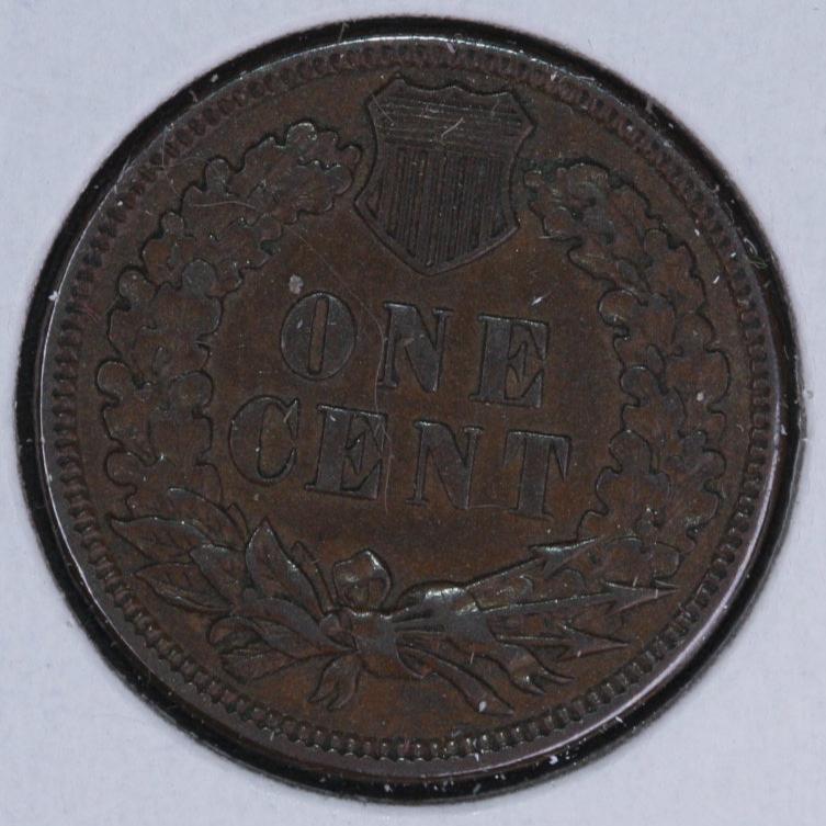 1885 Indian Head Small Cent. Affordable Collectible Coin. Store # 09795