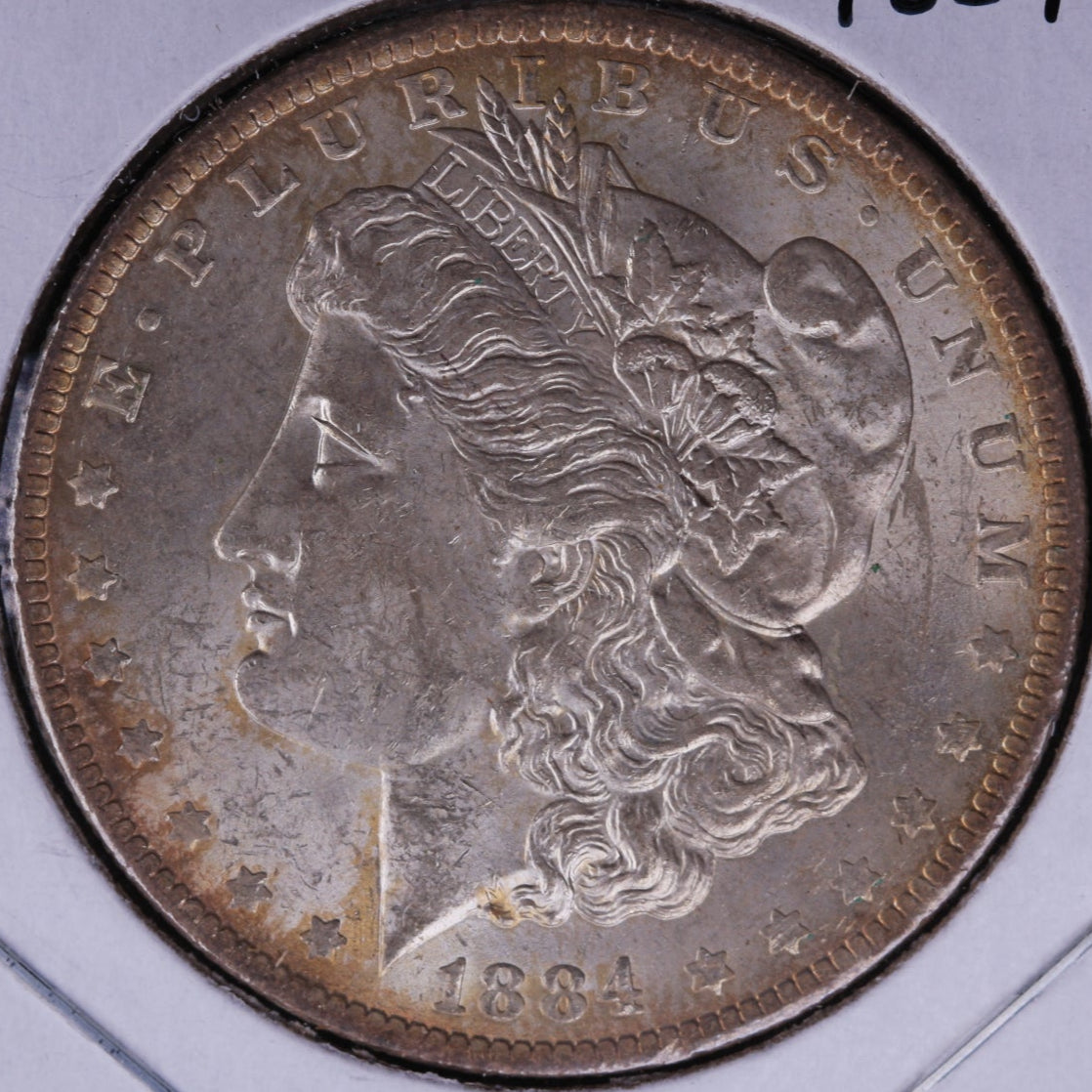 1884-O Morgan Silver Dollar, Mint State Uncirculated Coin, Store #DR0287