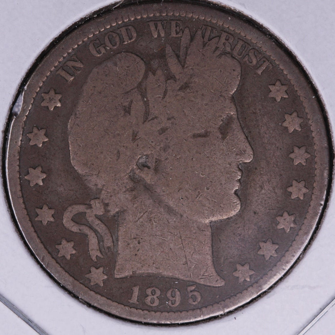 1895 Barber Half Dollar. Average Circulated Coin. View all photos. #HR193