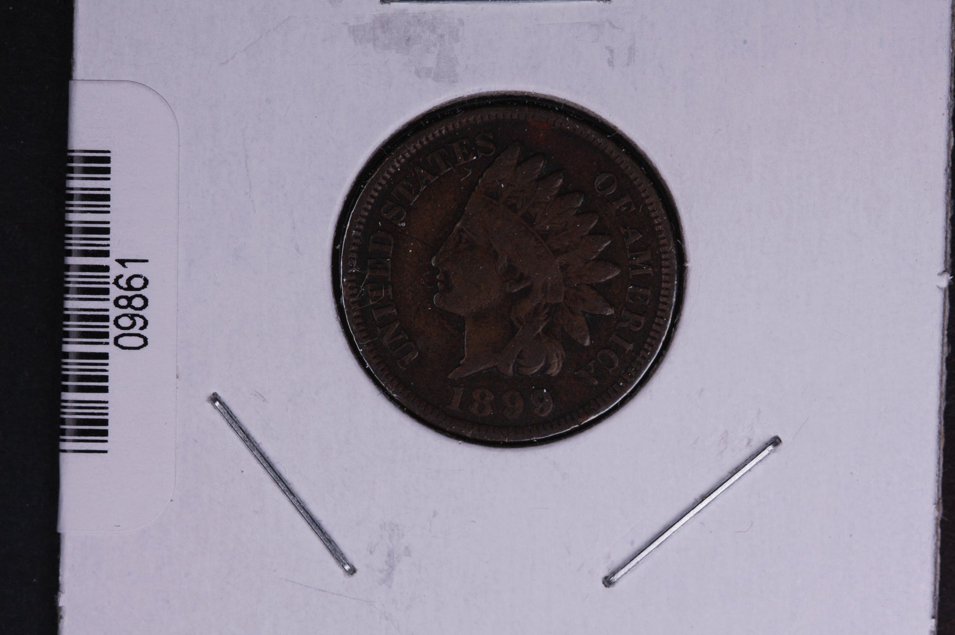 1899 Indian Head Small Cent. Affordable Collectible Coin. Store # 09861