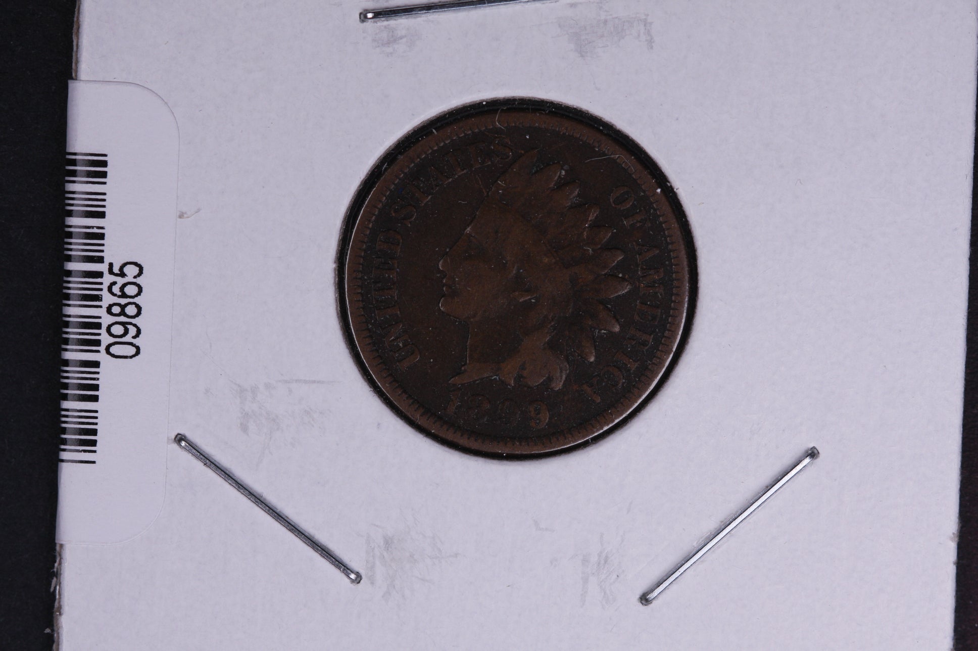 1899 Indian Head Small Cent. Affordable Collectible Coin. Store # 09865