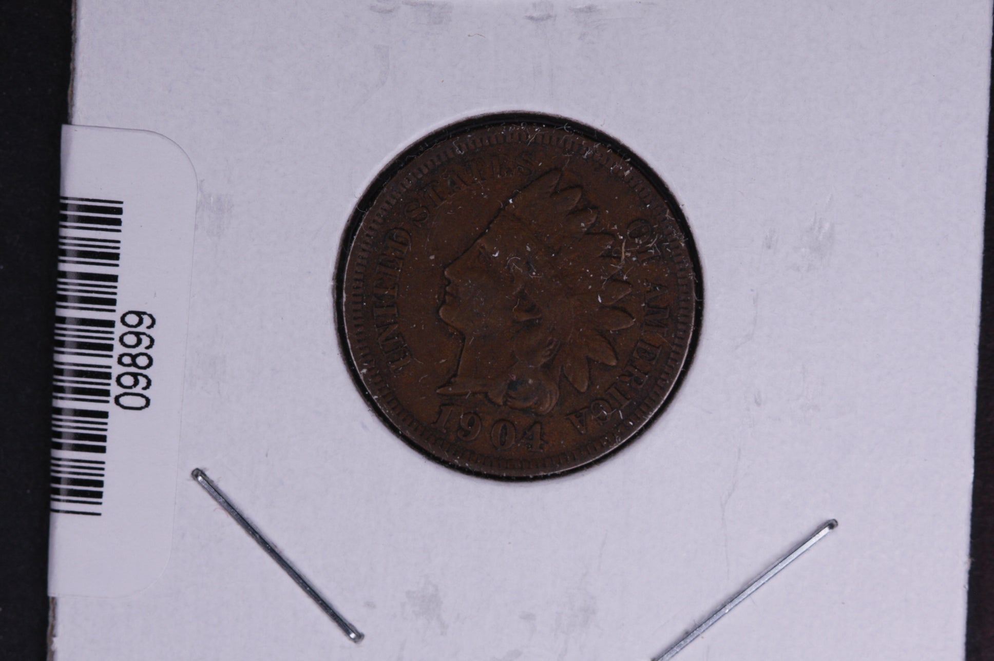 1904 Indian Head Small Cent. Affordable Collectible Coin. Store # 09899