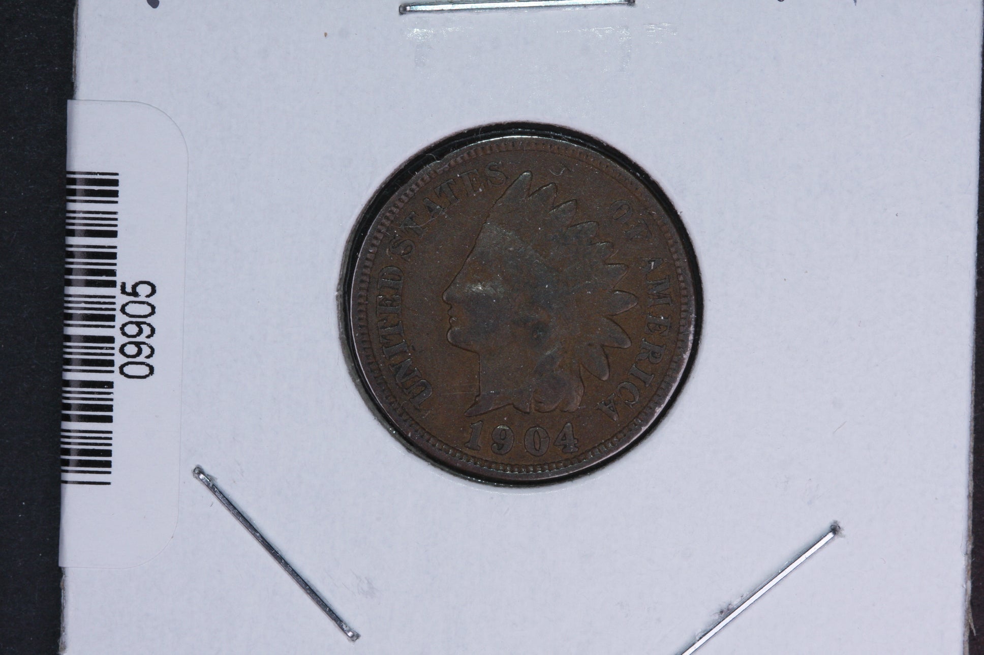 1904 Indian Head Small Cent. Affordable Collectible Coin. Store # 09905