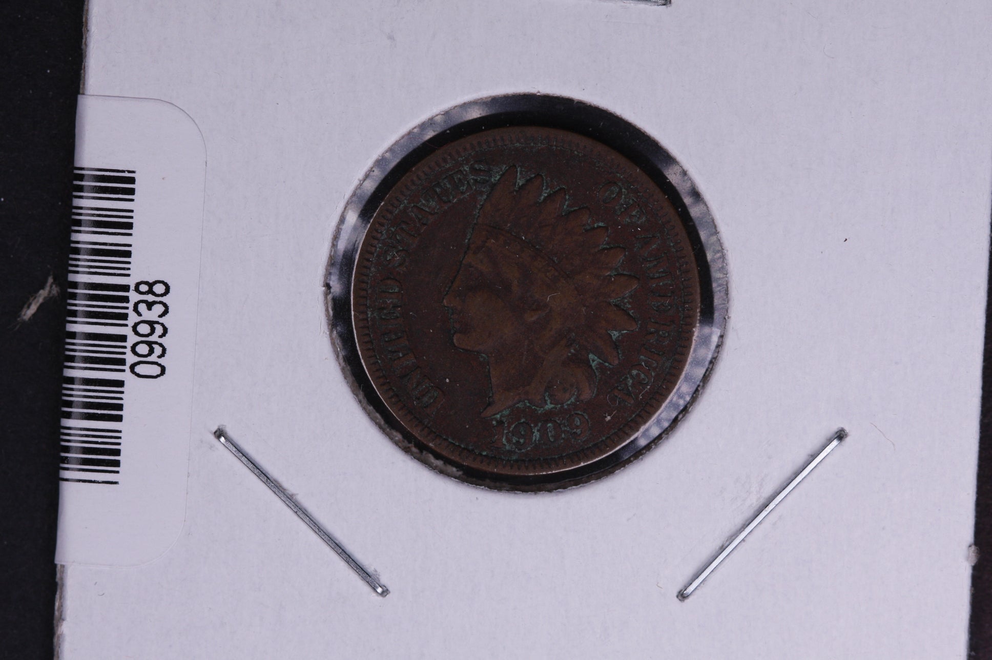 1909 Indian Head Small Cent. Affordable Collectible Coin. Store # 09938