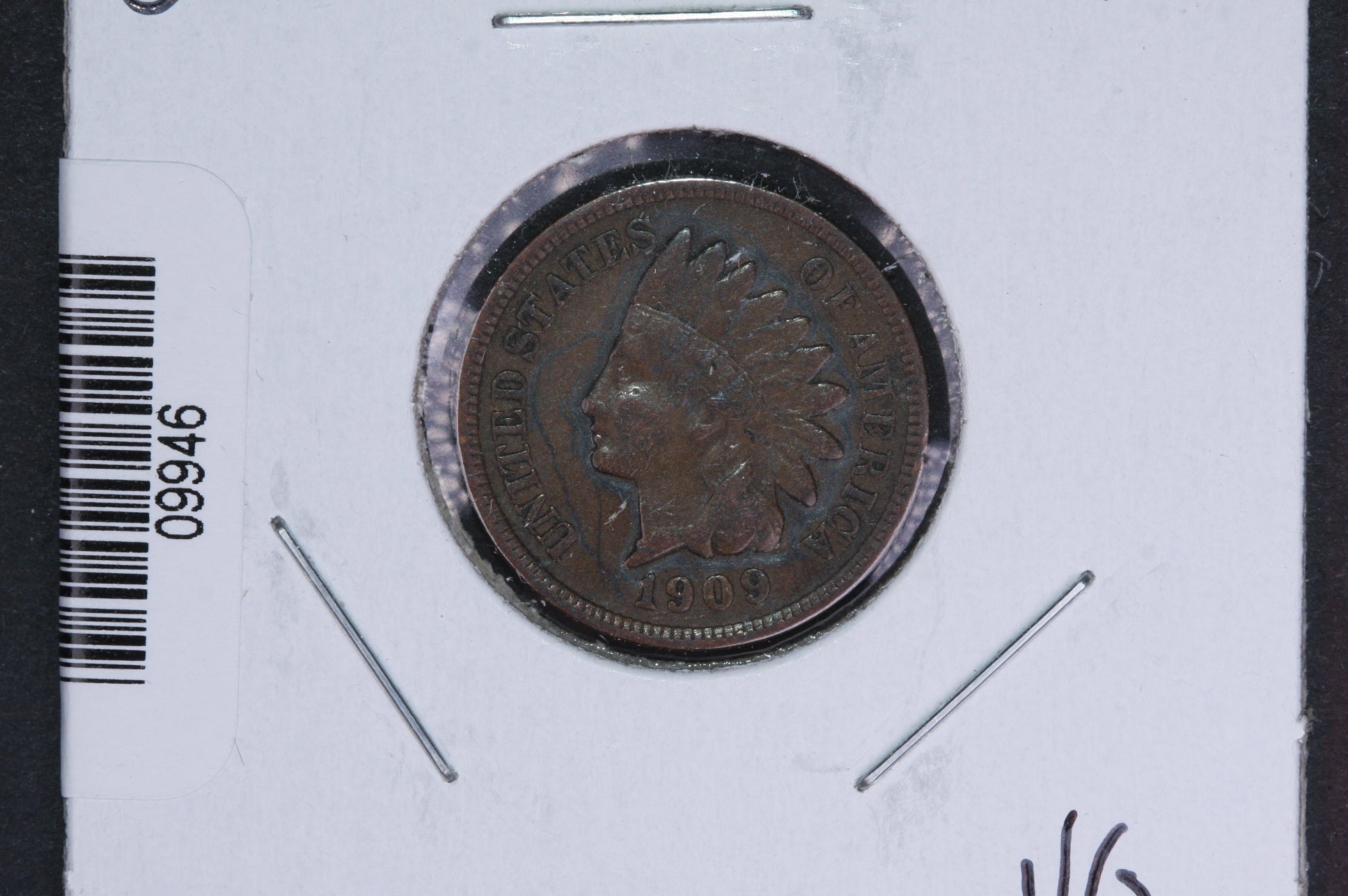 1909 Indian Head Small Cent. Affordable Collectible Coin. Store # 09946