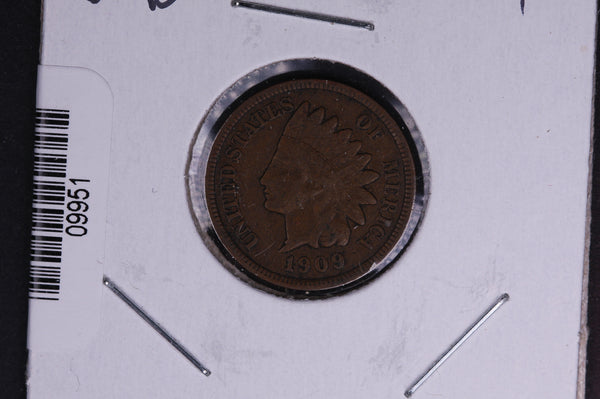 1909 Indian Head Small Cent.  Affordable Collectible Coin. Store # 09951