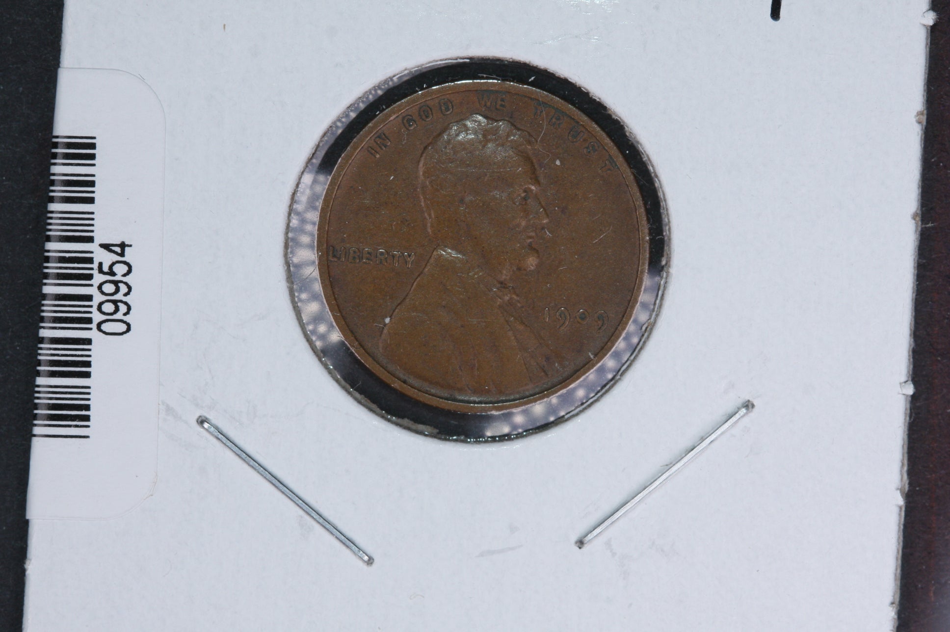 1909 Lincoln Wheat Small Cent. Affordable Collectible Coin. Store # 09954