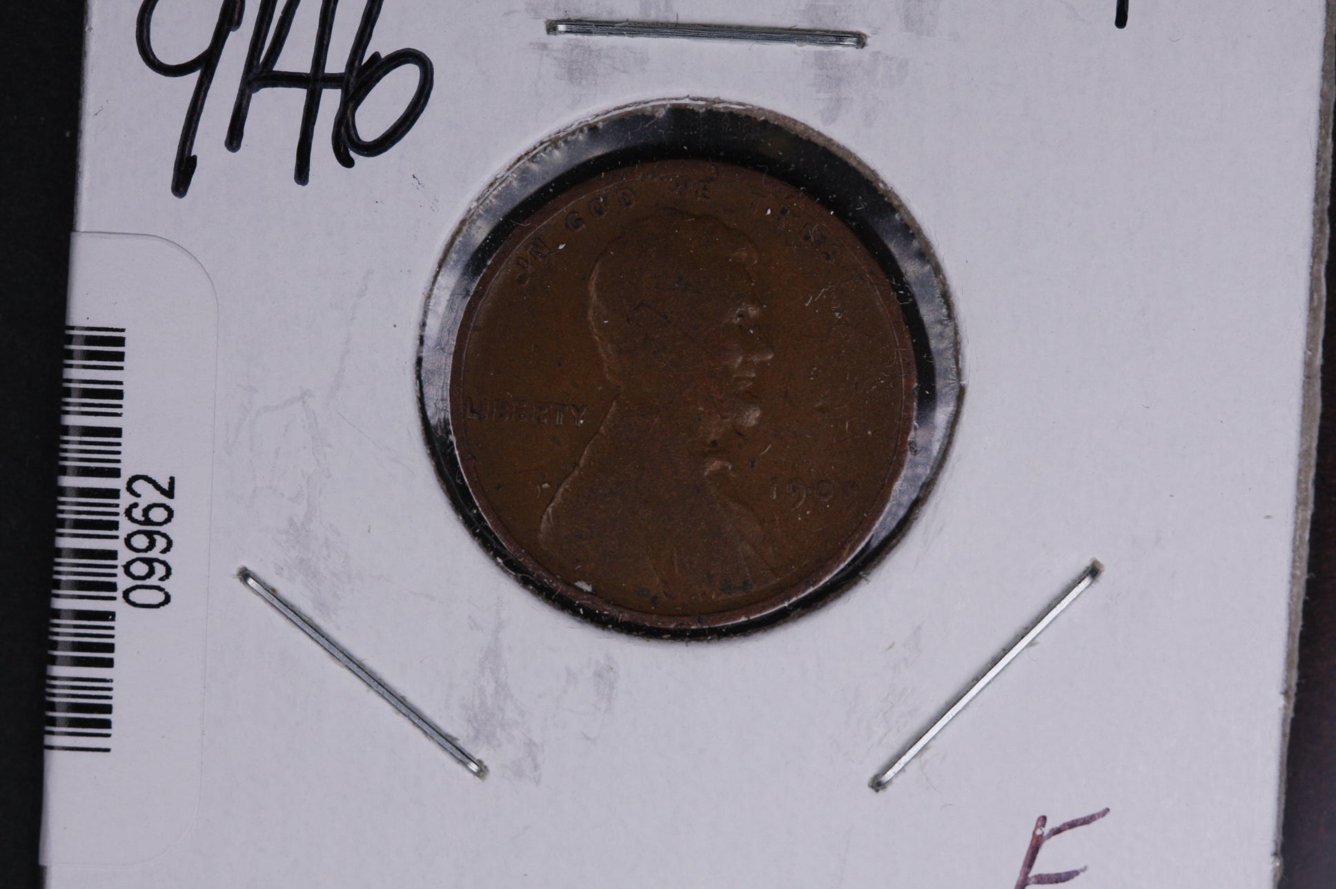 1909 Lincoln Wheat Small Cent. Affordable Collectible Coin. Store # 09962