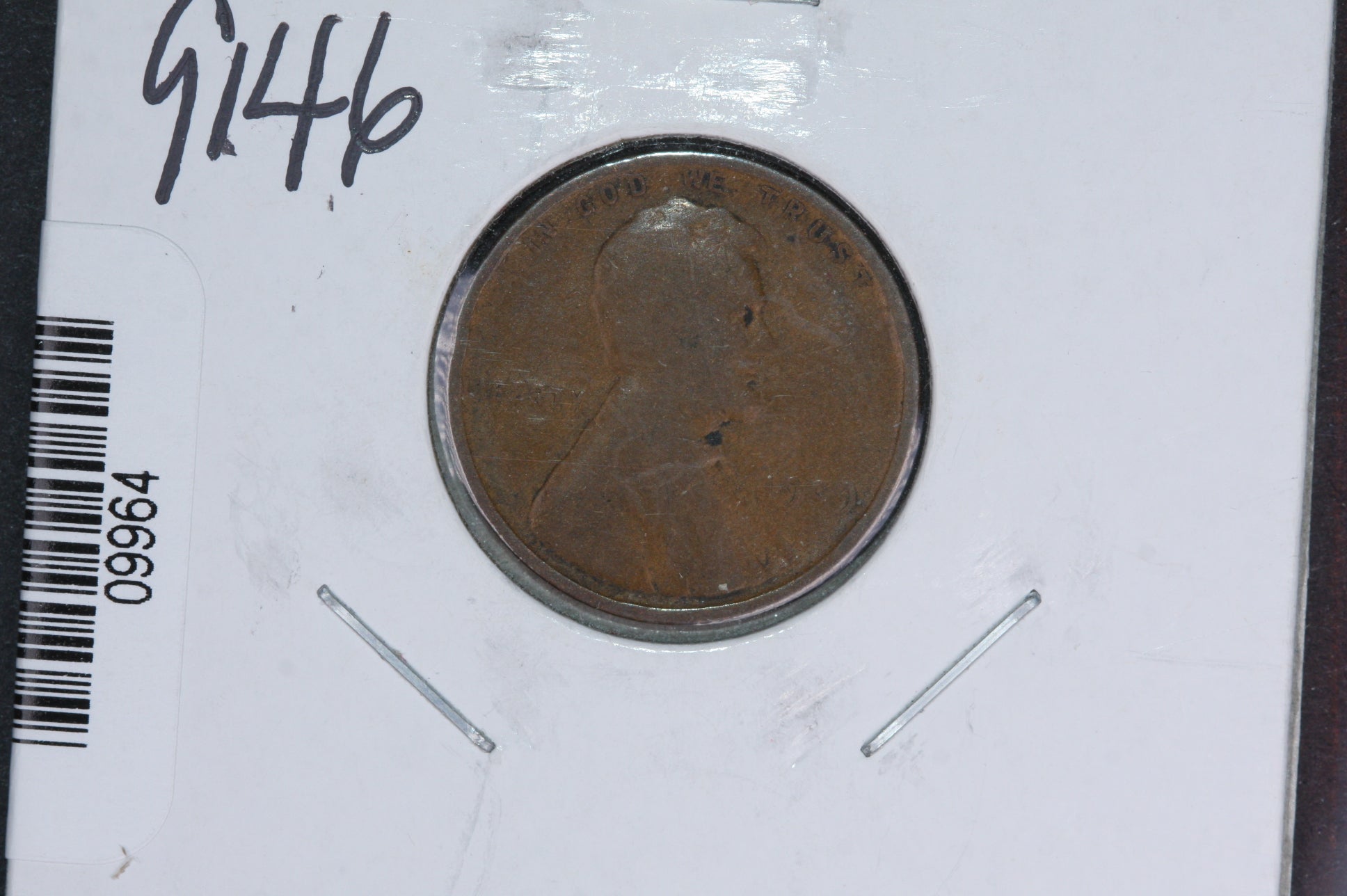 1909 Lincoln Wheat Small Cent. Affordable Collectible Coin. Store # 09964