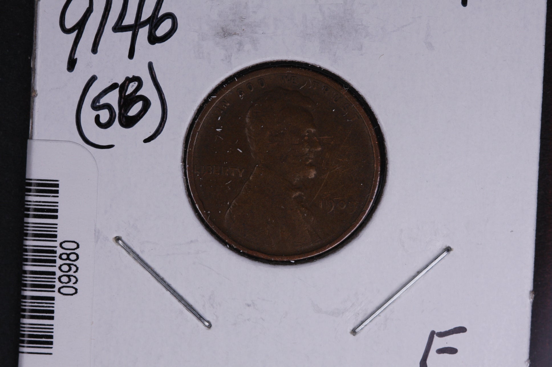 1909 Lincoln Wheat Small Cent. Affordable Collectible Coin. Store # 09980