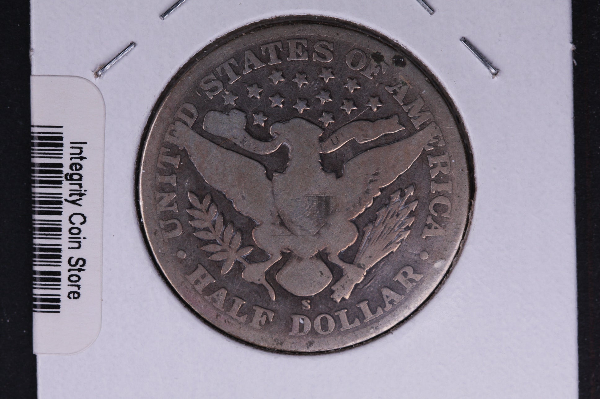 1904-S Barber Half Dollar. Average Circulated Coin. View all photos. #HR310