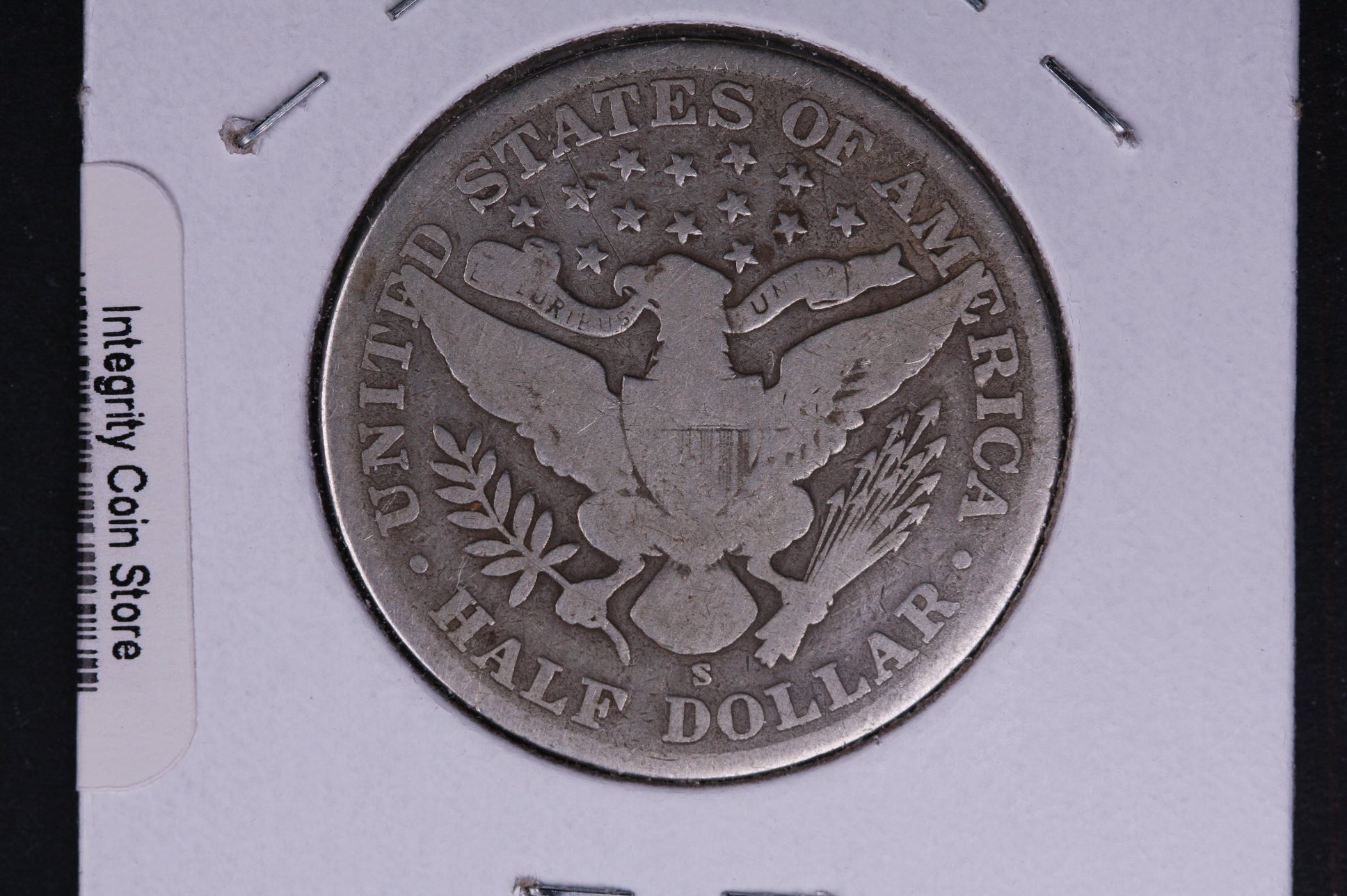 1905-S Barber Half Dollar, Very Good Circulated Coin, Store #HR326