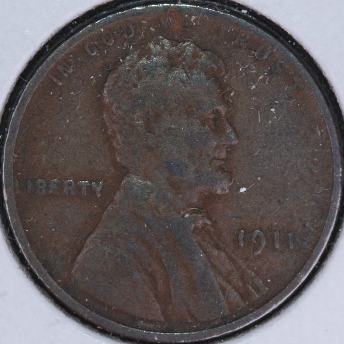 1911 Lincoln Wheat Cent, Very Fine Circulated Coin, Store #10032