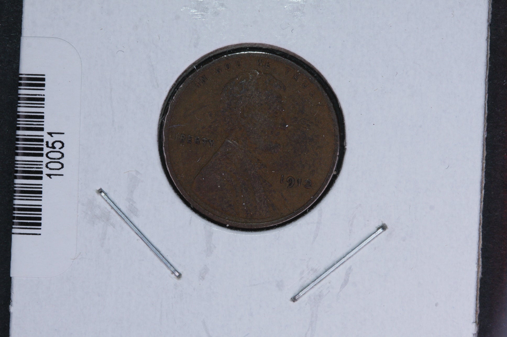 1912 Lincoln Wheat Small Cent. Affordable Collectible Coin. Store # 10051