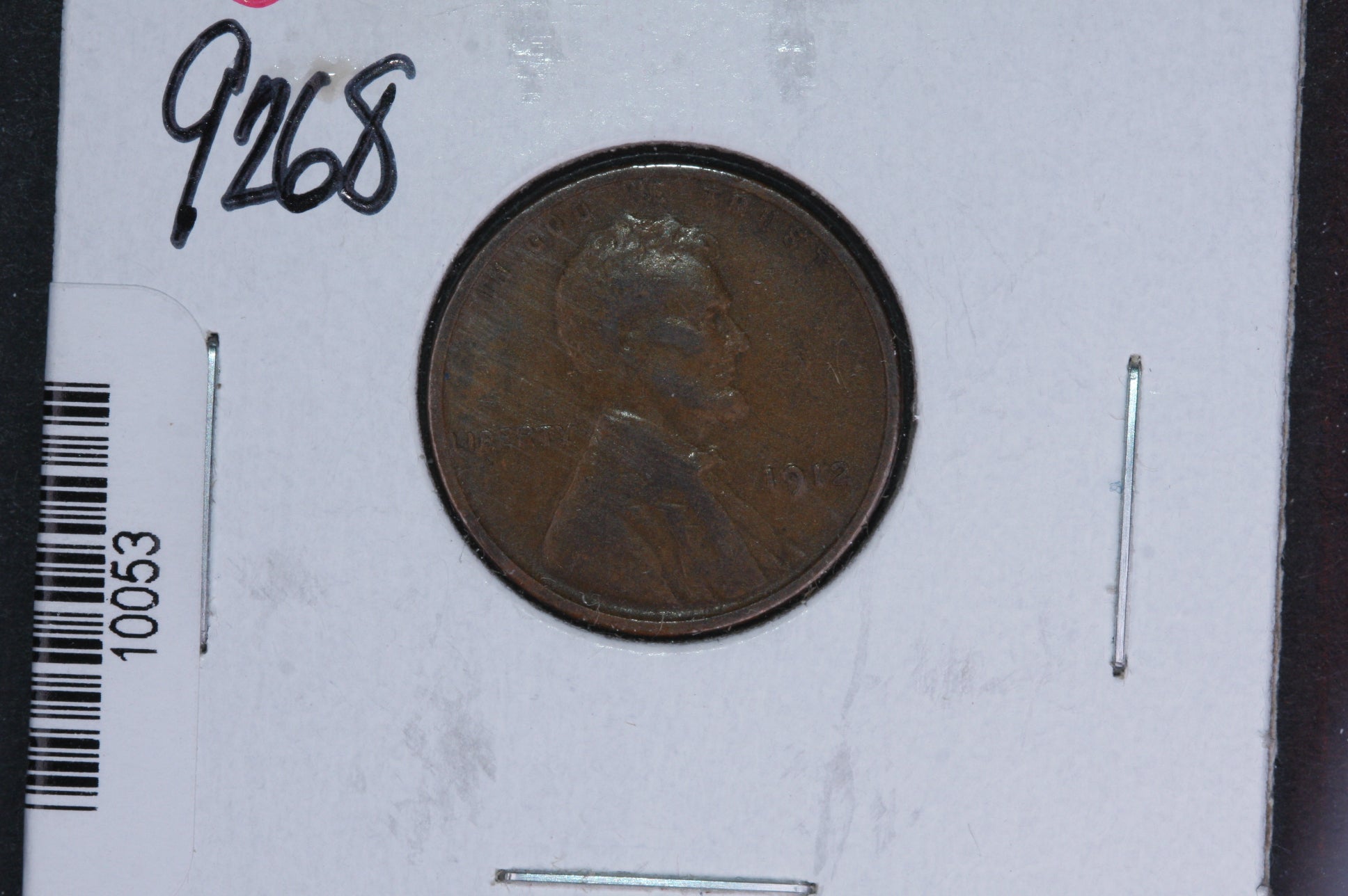 1912 Lincoln Wheat Small Cent. Affordable Collectible Coin. Store # 10053