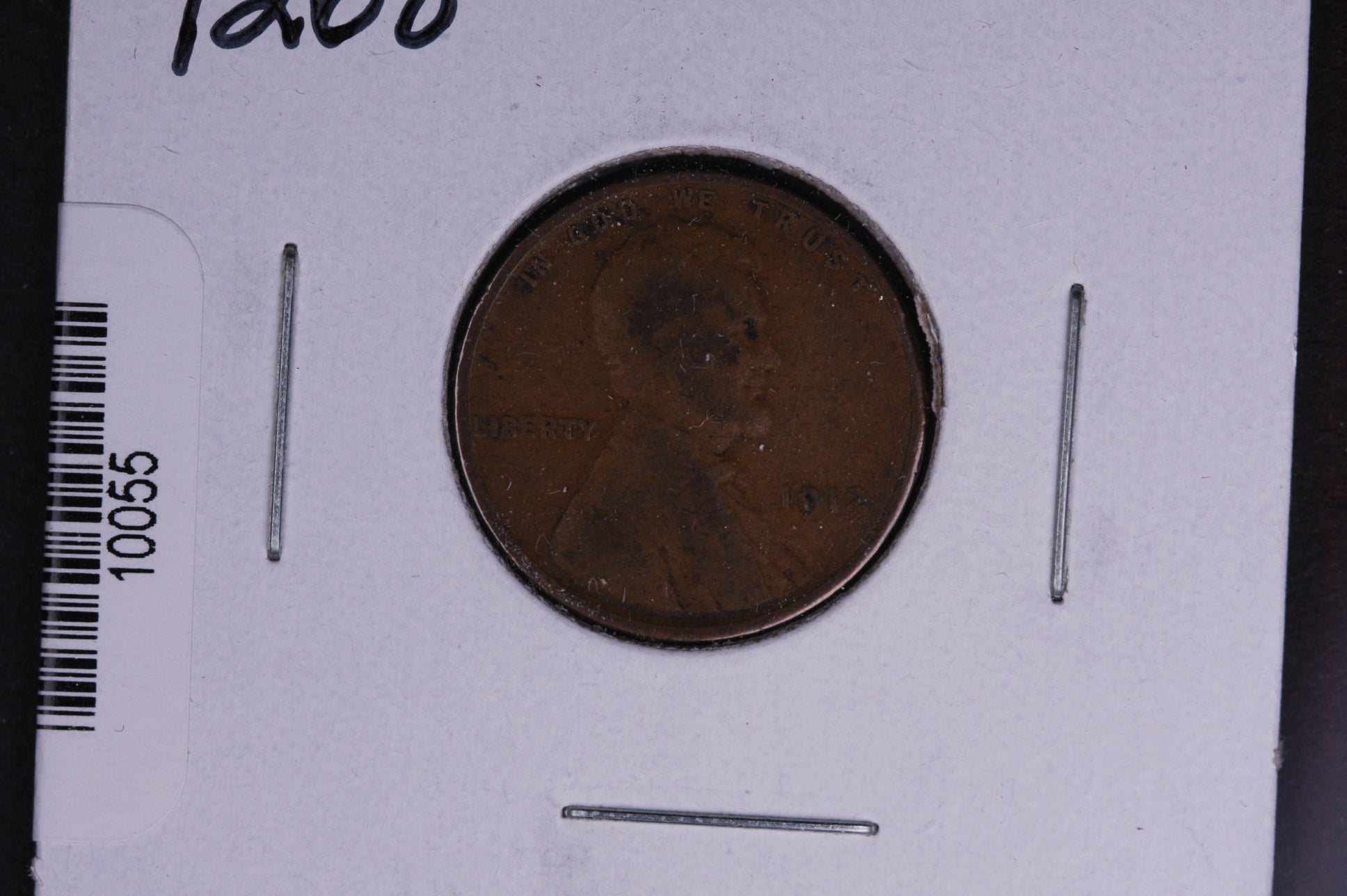 1912 Lincoln Wheat Small Cent. Affordable Collectible Coin. Store # 10055