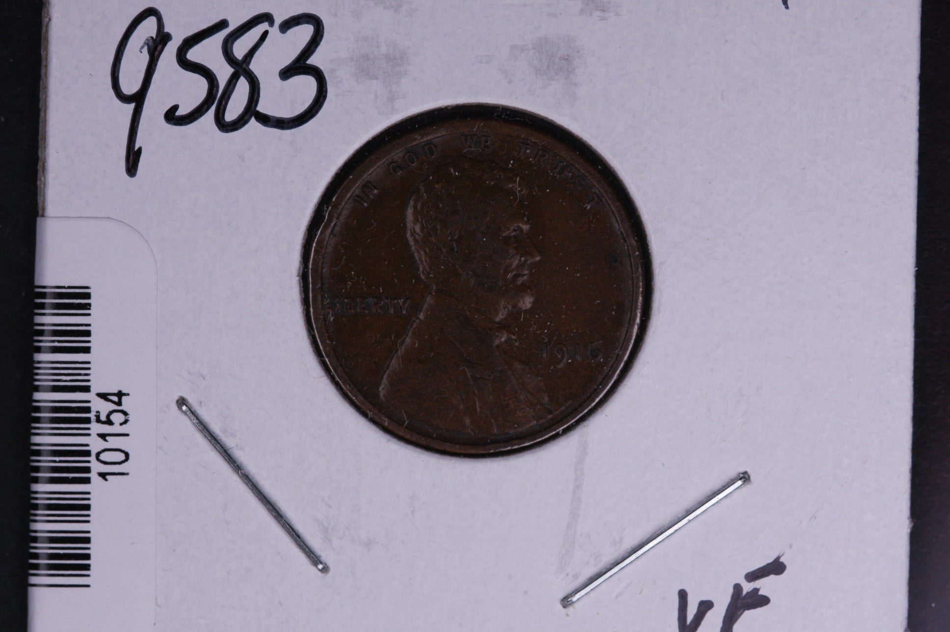 1916 Lincoln Wheat Small Cent. Affordable Collectible Coin. Store # 10154