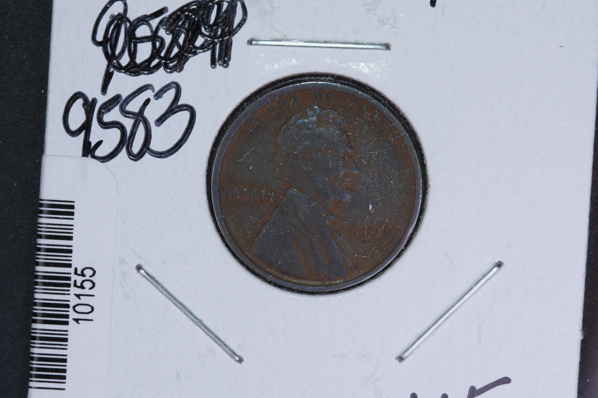 1916 Lincoln Wheat Small Cent. Affordable Collectible Coin. Store # 10155