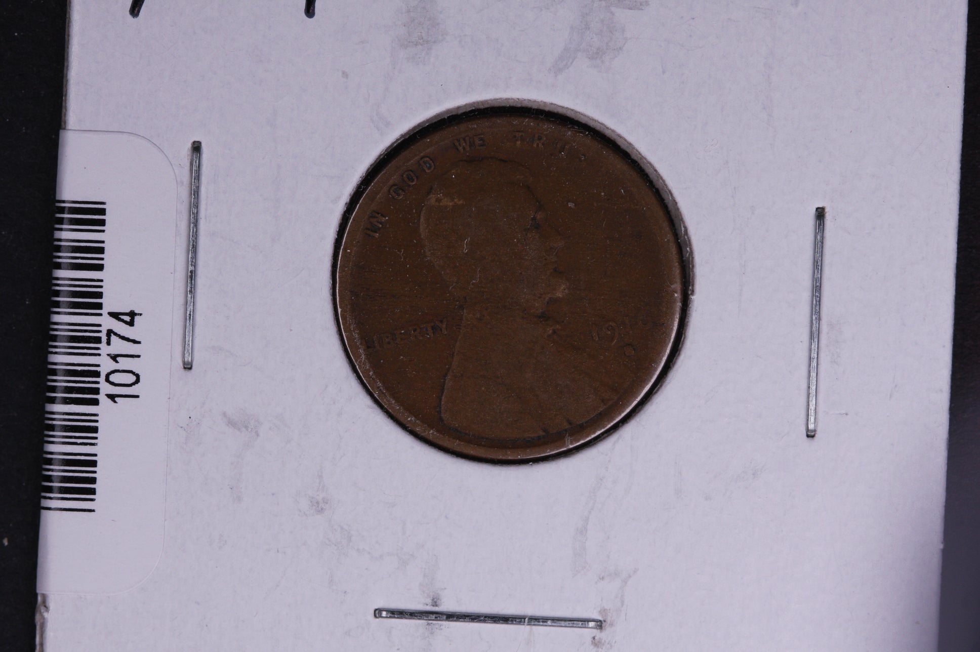 1916-S Lincoln Wheat Small Cent. Affordable Collectible Coin. Store # 10174