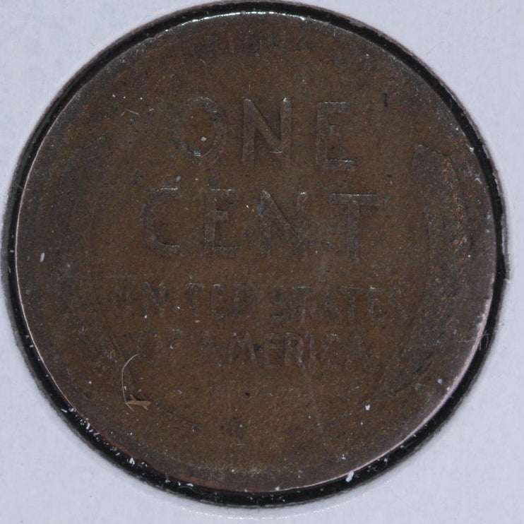 1917-S Lincoln Cent, Very Good Circulated Coin. Store #10209