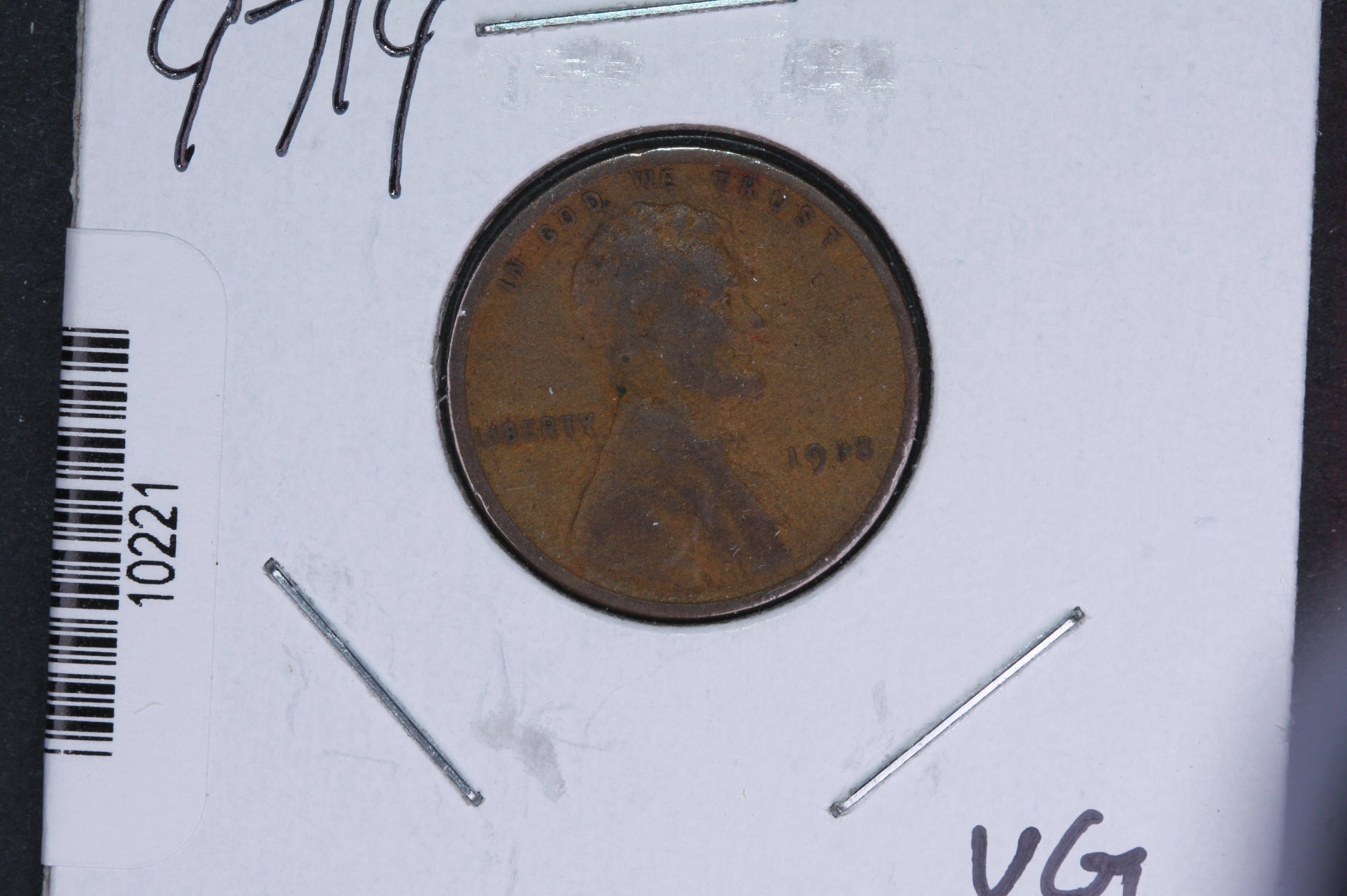 1918 Lincoln Wheat Small Cent. Affordable Collectible Coin. Store # 10221