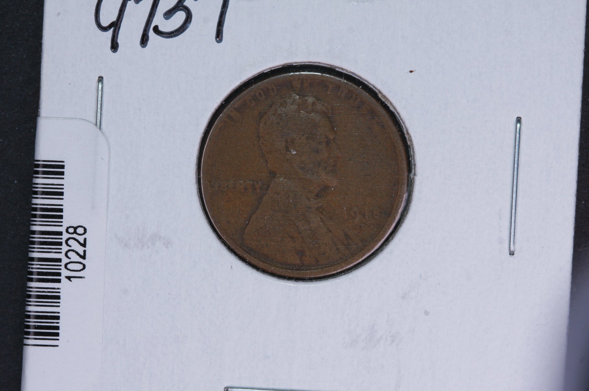 1918-D Lincoln Wheat Small Cent. Affordable Collectible Coin. Store # 10228