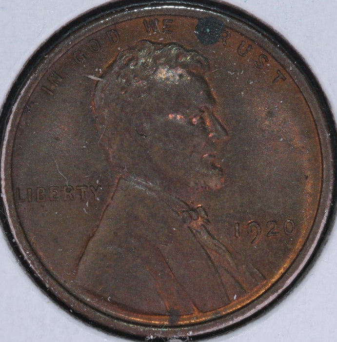1920 Lincoln Cent, Mint State Uncirculated Coin, Store #10276