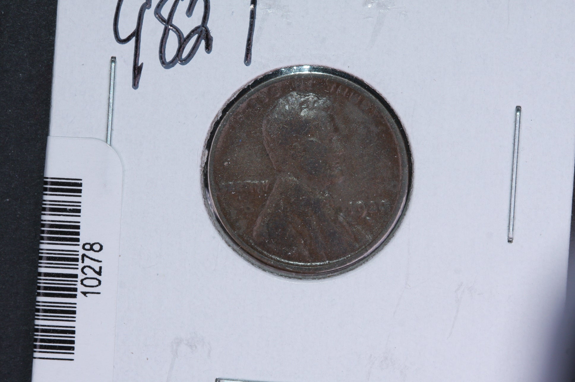 1920-D Lincoln Wheat Small Cent. Affordable Collectible Coin. Store # 10278
