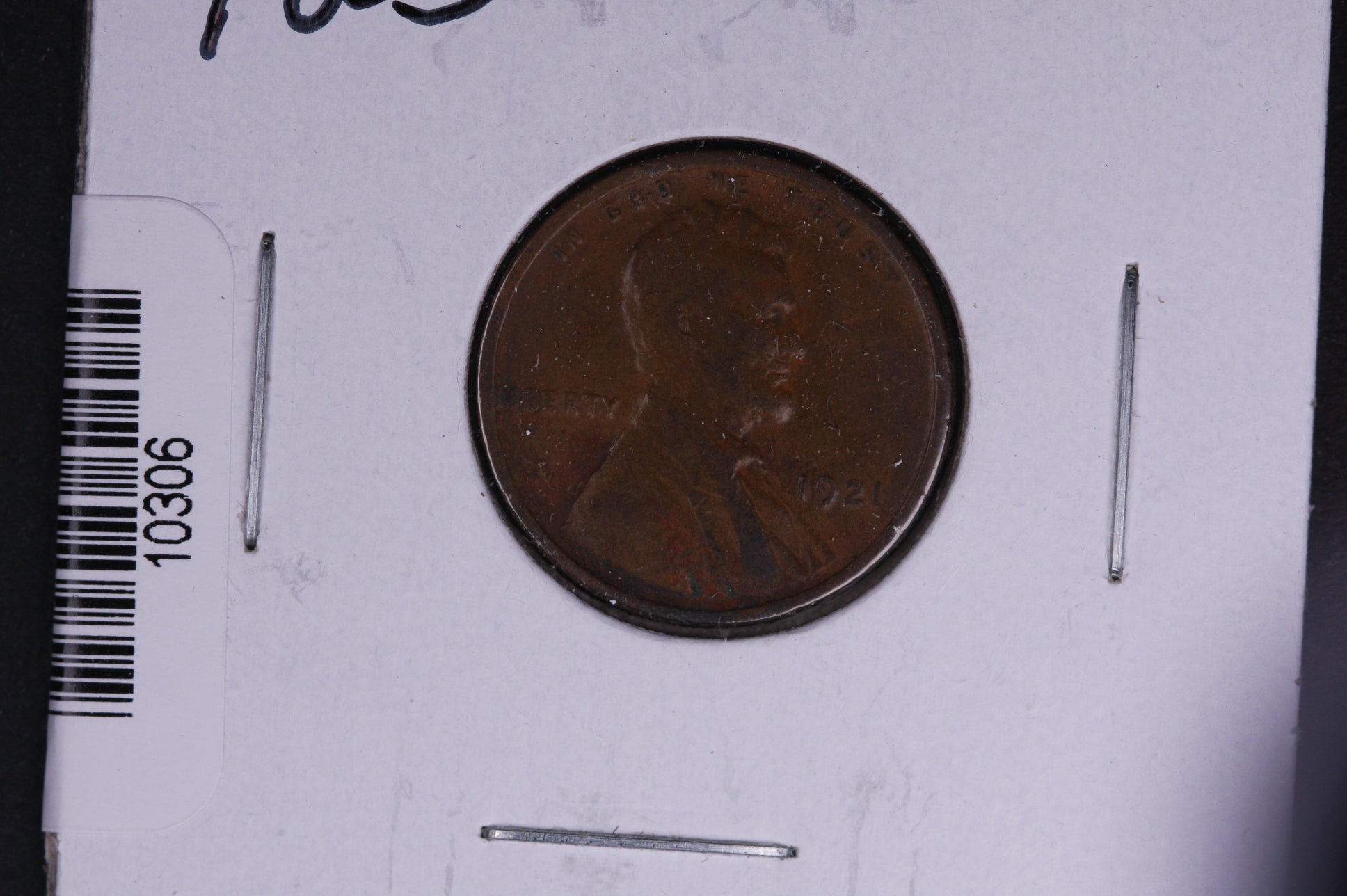 1921 Lincoln Wheat Small Cent. Affordable Collectible Coin. Store # 10306