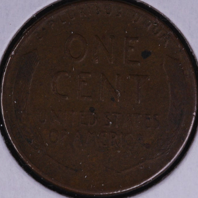 1947-D Lincoln Wheat Small Cent, Extra Fine Circulated Coin, Store #CT0506