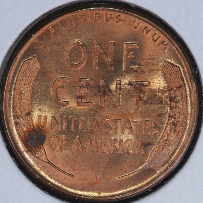 1948-D Lincoln Wheat Small Cent, Mint State Uncirculated Coin, Store #CT0515