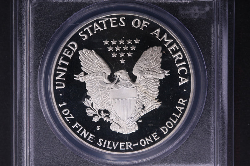 1987-S Silver Eagle $1. PCGS PR-70 DCAM.  Store