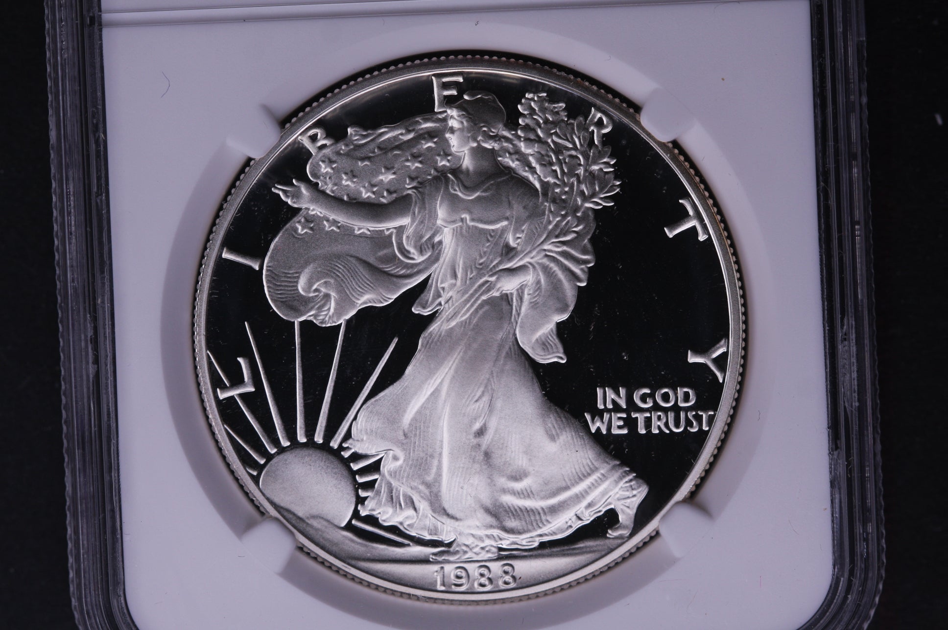 1988-S Proof American Silver Eagle $1. NGC PF-69., Store Sale #AE0015