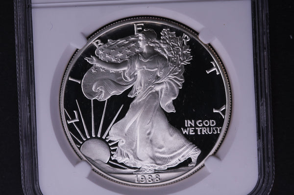 1988-S Silver Eagle $1. NGC PF-69 Ultra Cameo.  Store #03478