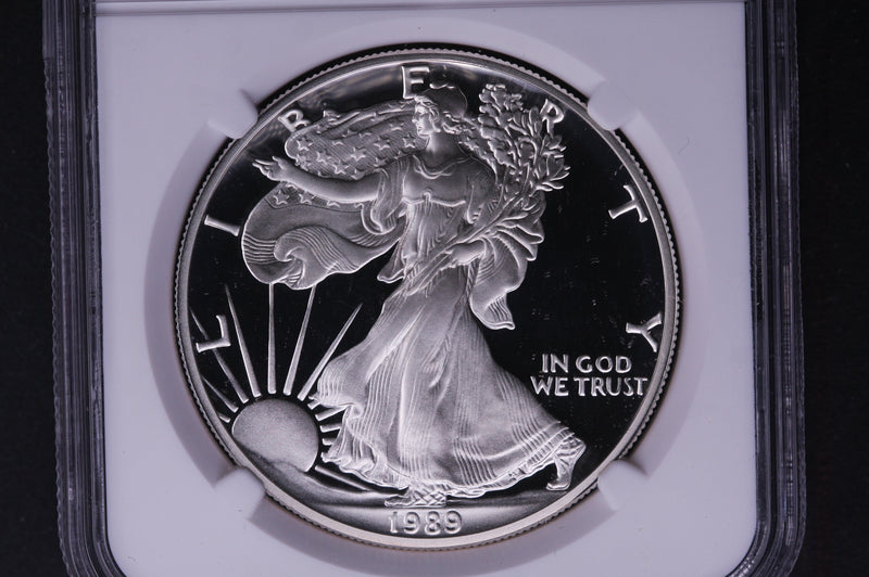 1989-S Silver Eagle $1. NGC Graded PF-69 Ultra Cameo.  Store