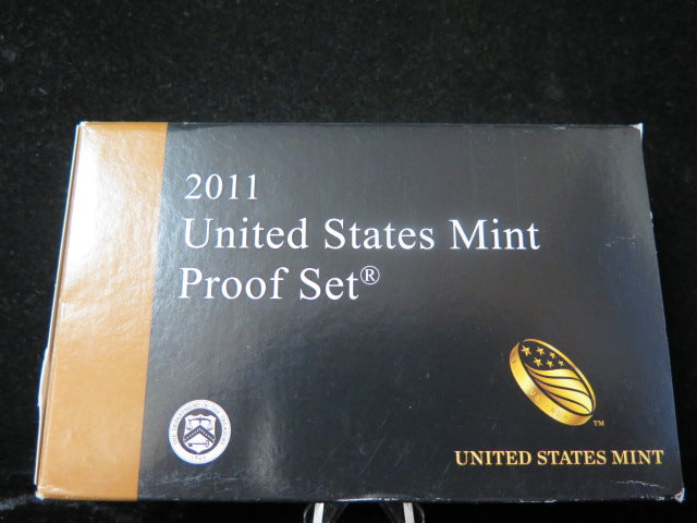 2011 Proof Set, 14 Coin Proof Set, Encased in Original Government Packaging.