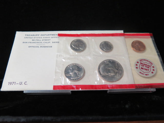 1971 United States Uncirculated 11-Coin Mint Set