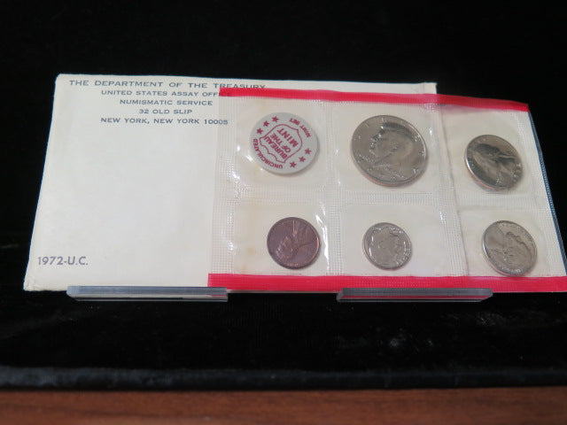 1972 United States Uncirculated 11-Coin Mint Set