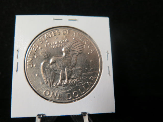 1972 Eisenhower Dollar. Un-Circulated Condition. Removed from a U.S. Mint Set.