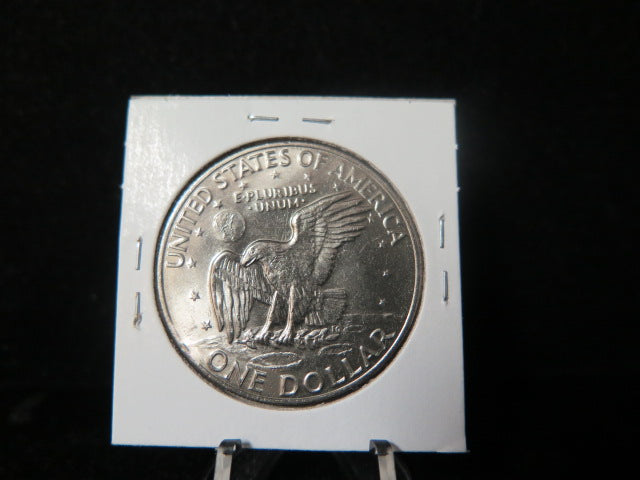 1973 Eisenhower Dollar. Un-Circulated Condition. Removed from a U.S. Mint Set.