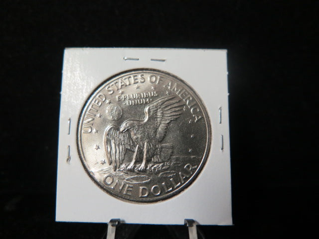 1973 Eisenhower Dollar. Un-Circulated Condition.  Removed from a U.S. Mint Set.