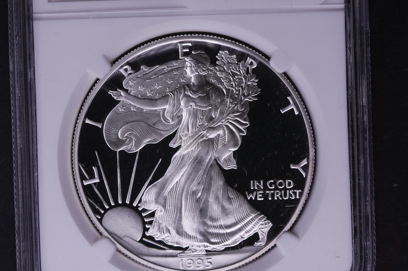 1995-P Silver Eagle $1. NGC Graded PF-69 Ultra Cameo. Store