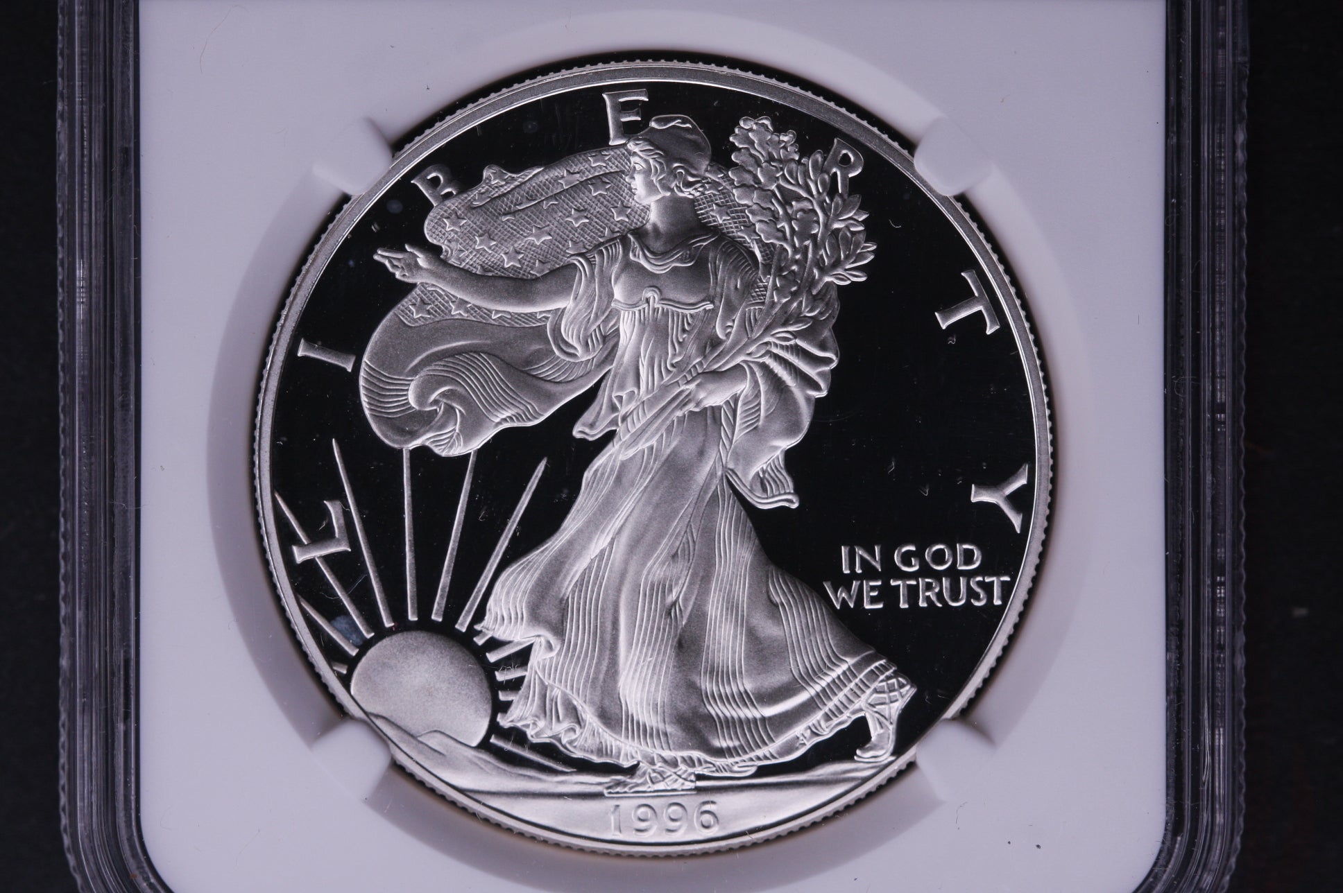 1996-P Silver Eagle $1. NGC Graded PF-69 Ultra Cameo. Store #AE0052