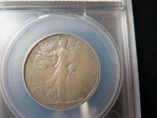1920-S Walking Liberty Half Dollar. Nice VF Coin. Store # 03346