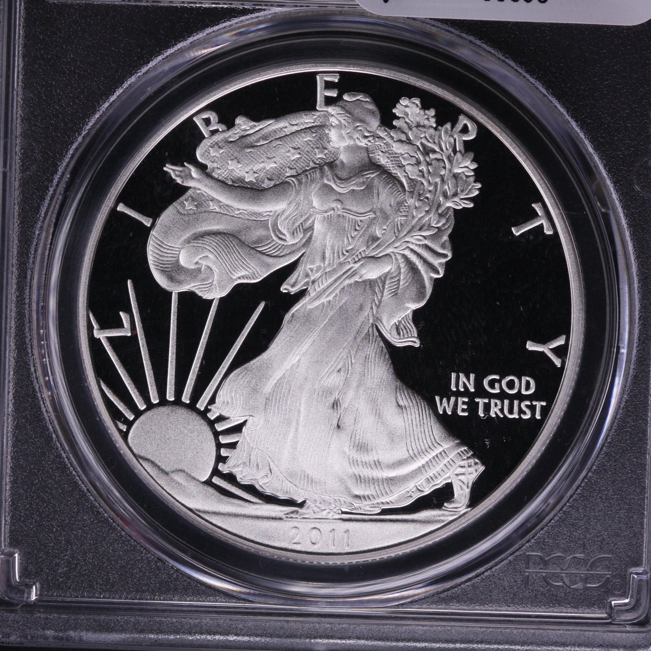 2011-W Silver Eagle $1. PCGS Graded PR-70 DCAM, Store #AE0136