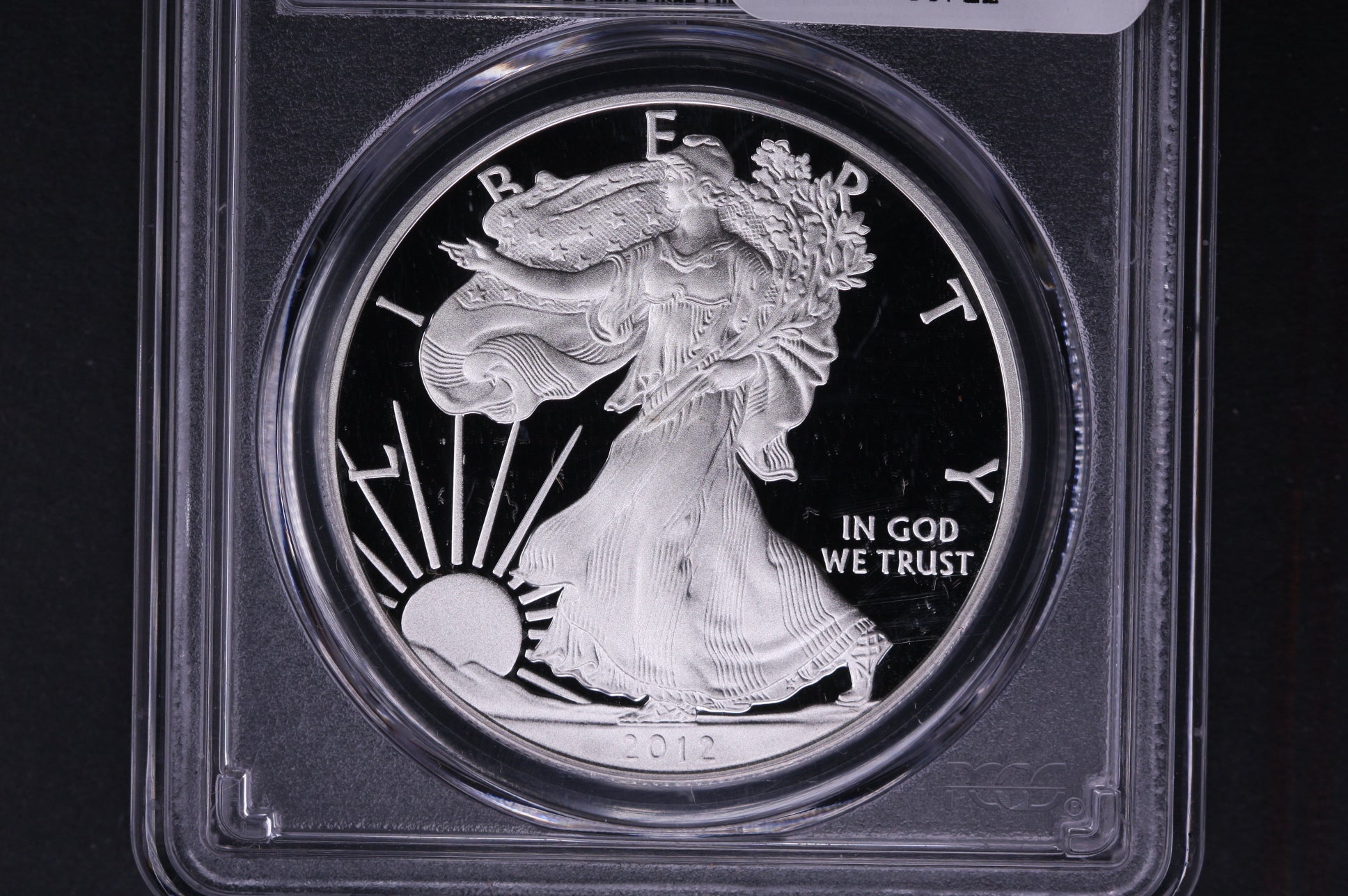 2012-W Silver Eagle $1. PCGS Graded PR-70 DCAM. Store #03722