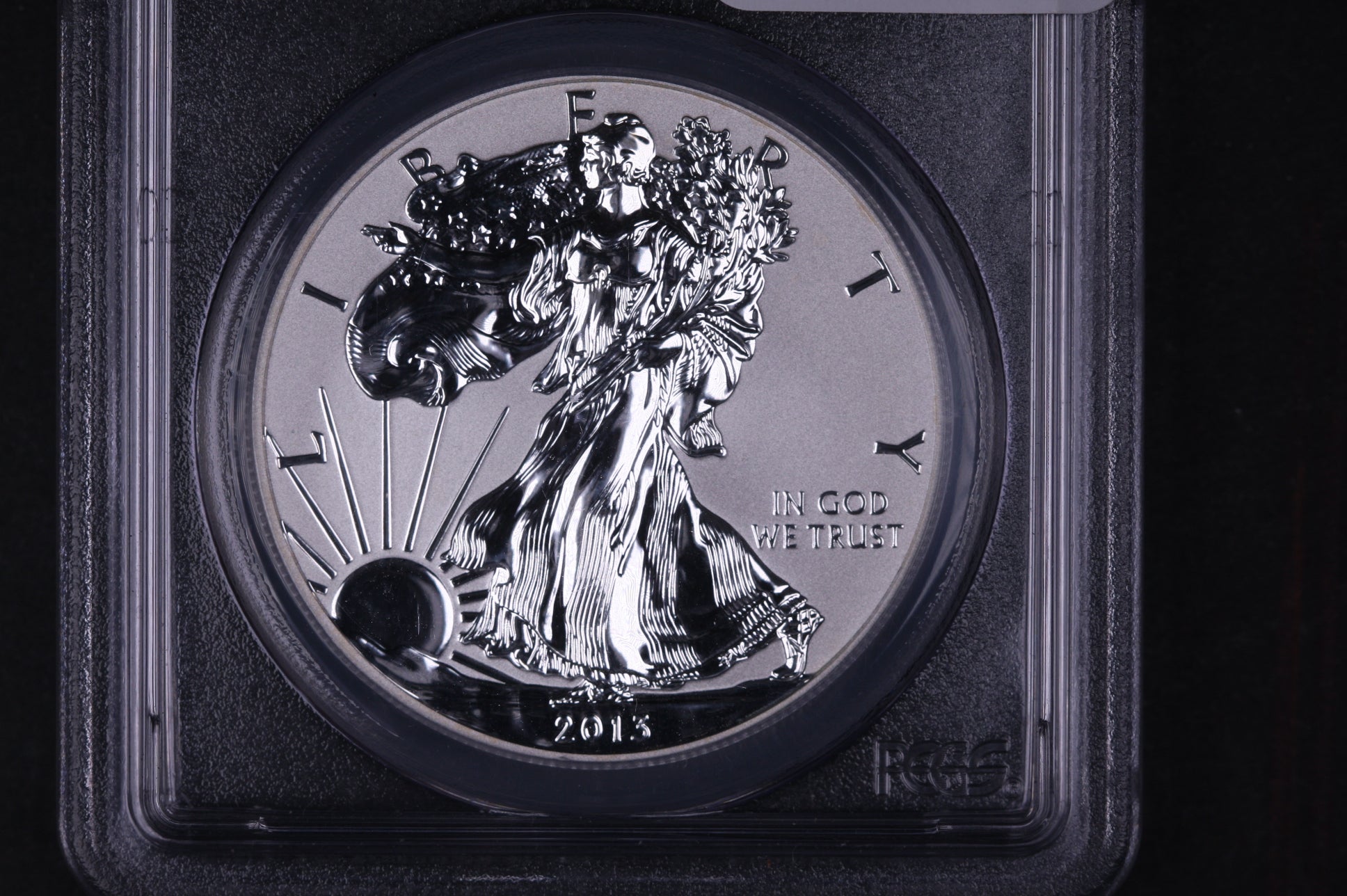 2013-W Silver Eagle $1. PCGS Graded PR-70 Reverse Proof. Store #03733